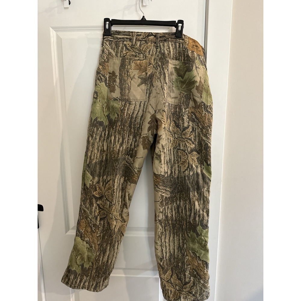 Vintage Duxbak Realtree Camo Insulated Hunting Pants USA Made Mens 36R - Picture 3 of 6